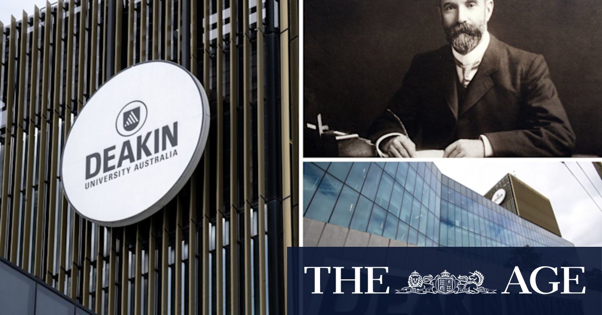 Deakin's racist history: How the university is dealing with Alfred Deakin's legacy - Vimarsana News