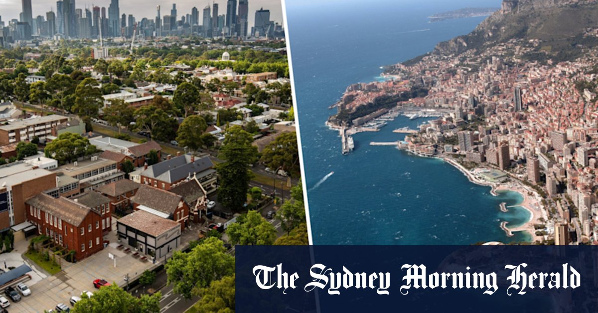 Melbourne housing: City is on track to be like Monaco but clever urban design and high-density housing could help ease the suburban sprawl - Vimarsana News