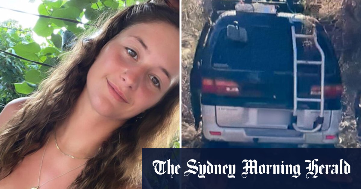 German backpacker Carolina Wilga thought to have abandoned broken-down van: police