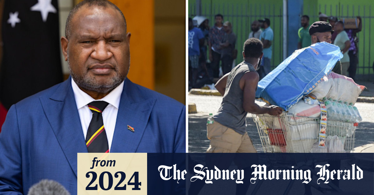 Papua New Guinea riots: Port Moresby, Lae unrest sparks national state ...