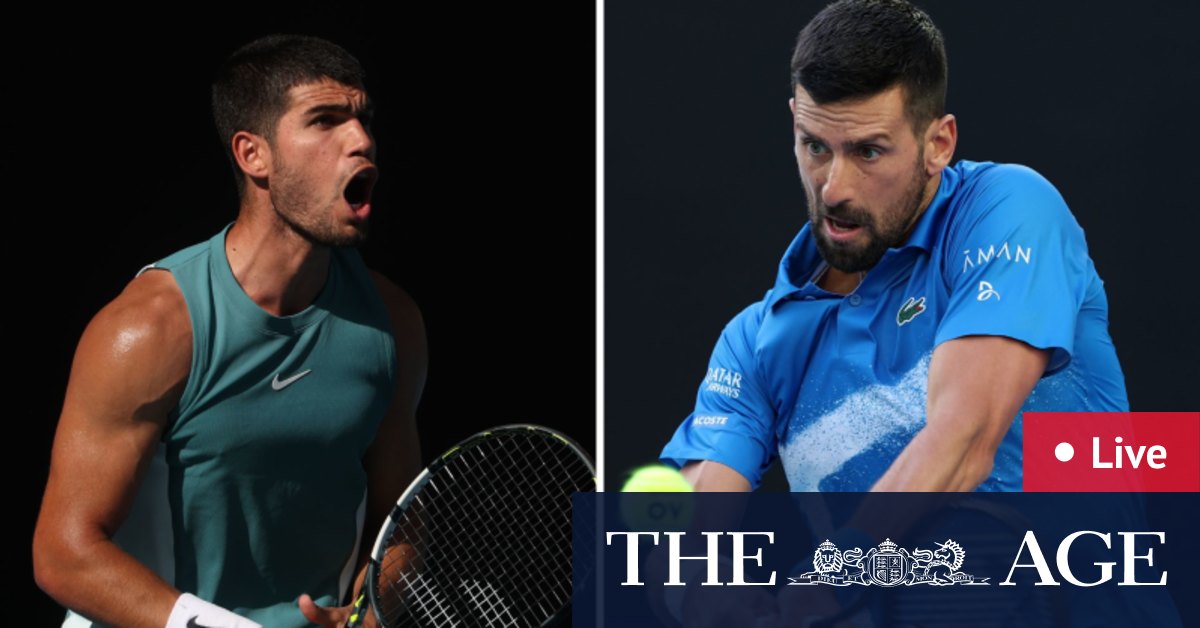 Australian Open 2025 LIVE updates: Sabalenka chases win; Countdown to Djokovic and Alcaraz continues with winner to face Zverev