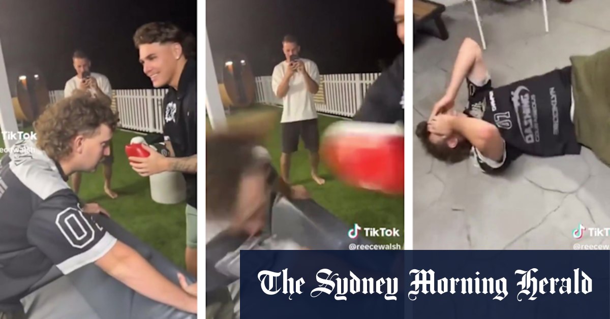 Furious Broncos poised to fine Reece Walsh over ‘joke' punch video