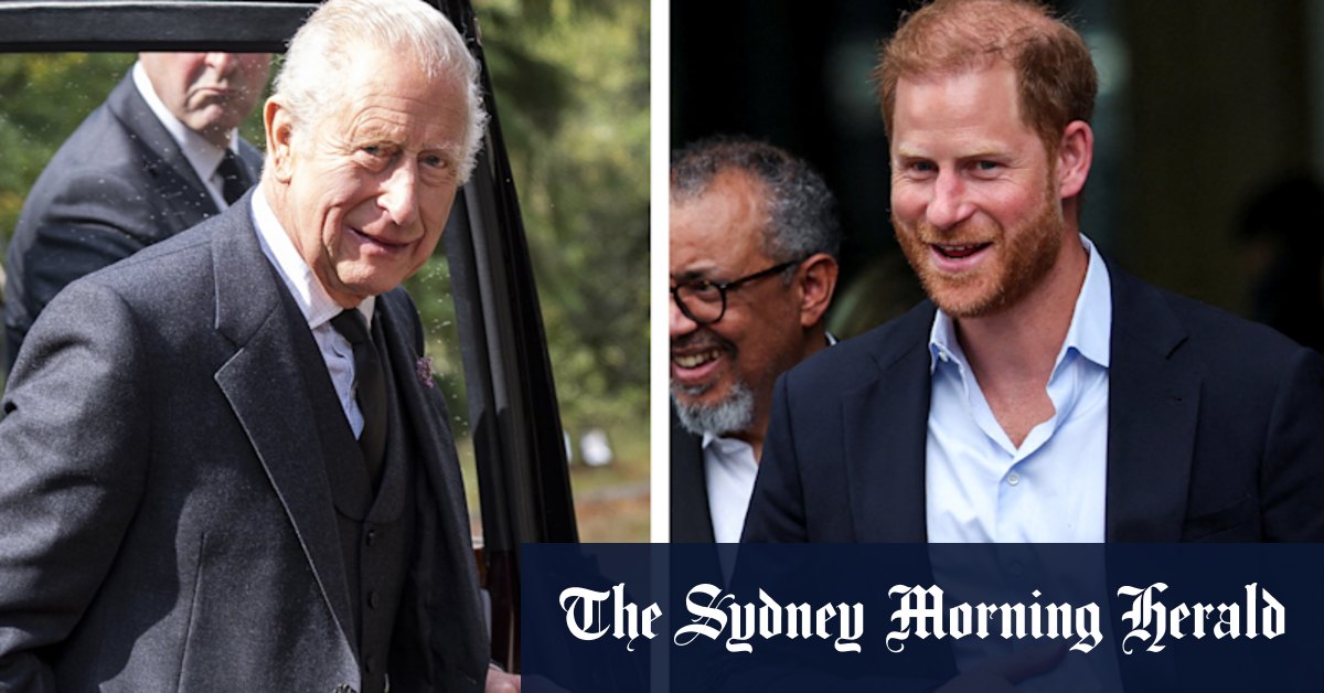King Charles meets with Prince Harry for the first time in 18 months