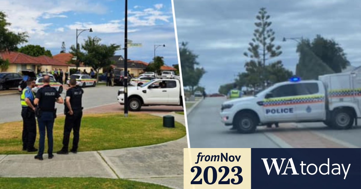 Perth guns: Police swarm home after shots fired in Butler
