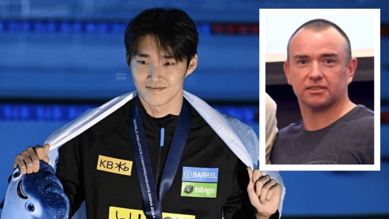 ‘I hope he wins’: Australian swimming coach admits to advising South Korean rival