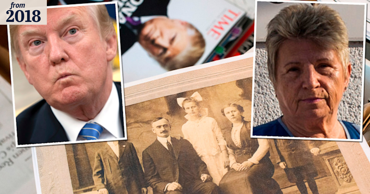 Trump’s ancestral village abounds with his relatives but few admit it