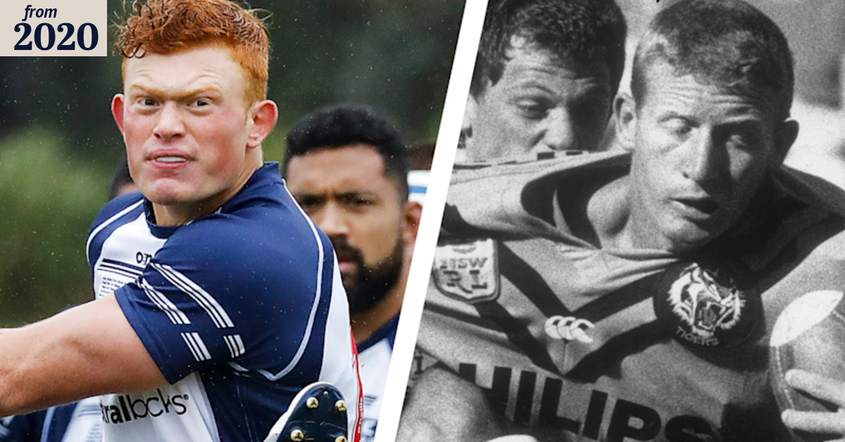 Shute Shield final 2020: Tane Edmed walking in famous father Steve's ...