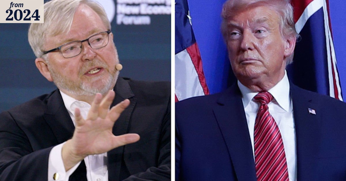 US election 2024: Kevin Rudd says he is ‘ready’ to work with Trump
