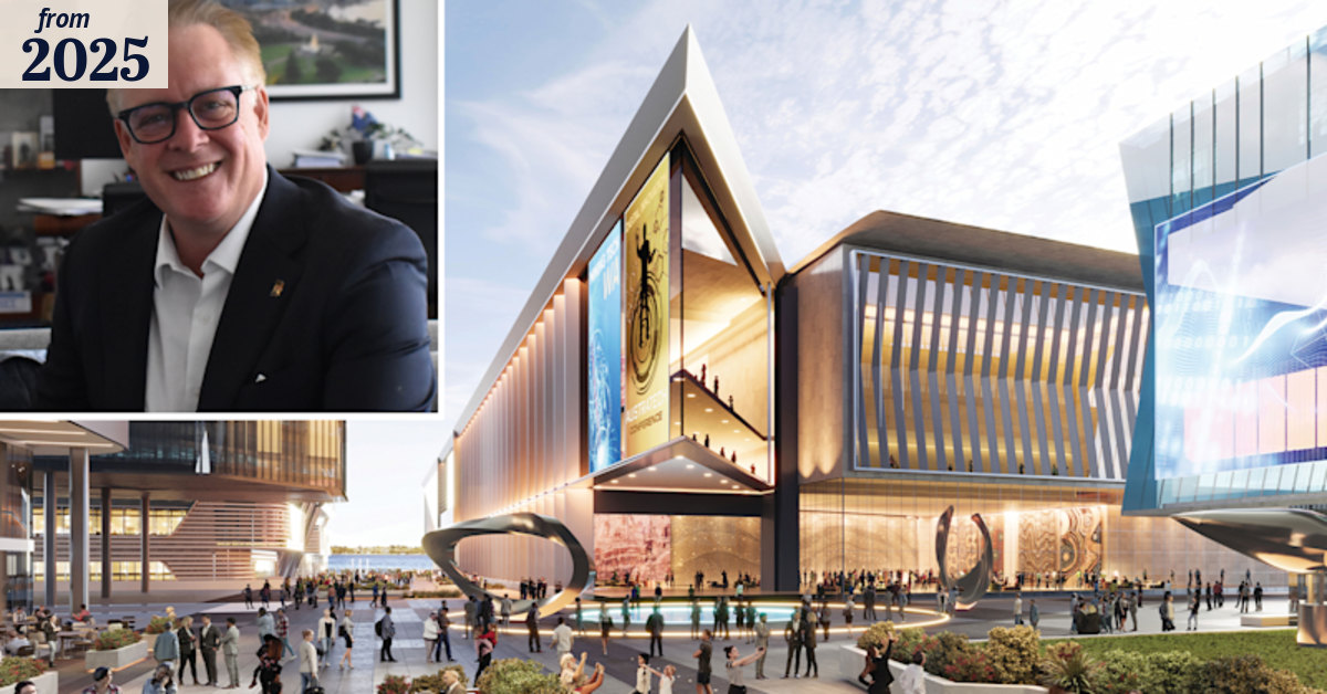 Perth Convention and Exhibition Centre: New Perth Lord Mayor Bruce ...