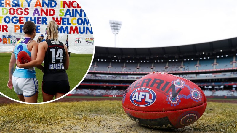 AFL fans back inclusion but growing number criticise ‘woke agenda’