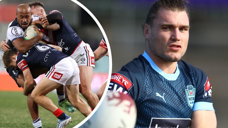 ‘You can’t cop that’: Crichton reignites Kaufusi feud over Walker elbow