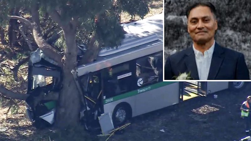 Man killed in Transperth bus crash identified as Banksia Grove father
