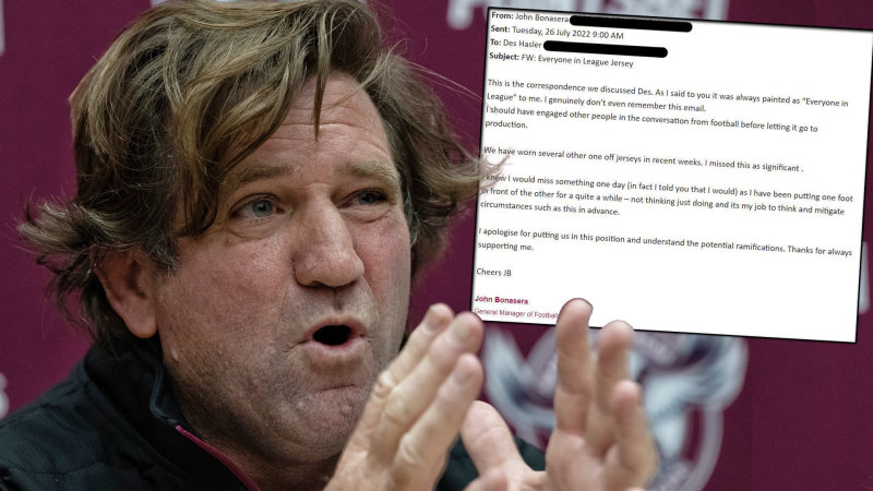The email that shows Hasler was right