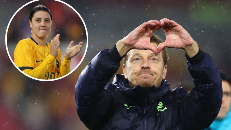‘It’s amazing’: Praise for Kerr as Matildas shock England