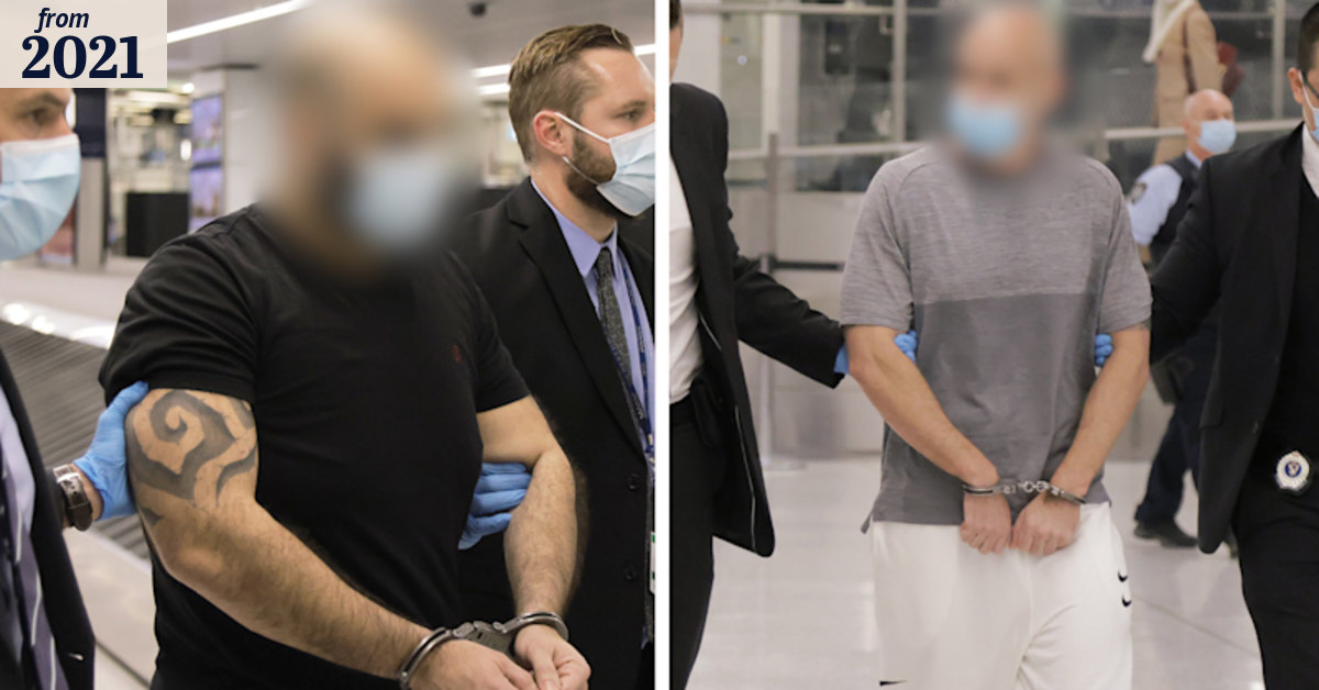 Two men extradited to Sydney over alleged $150 million drug plot