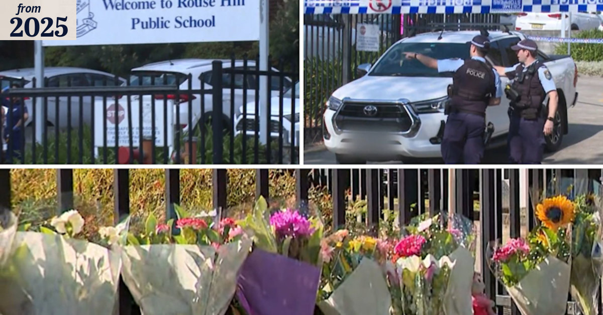 Girl, 5, dies after being hit by ute outside Sydney school