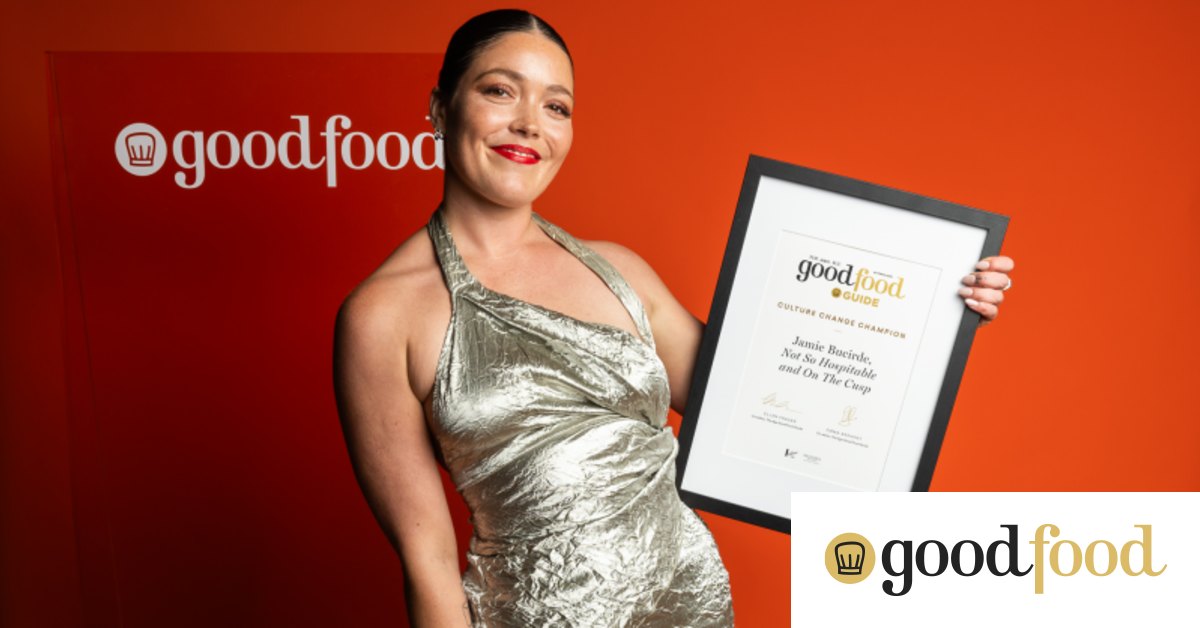 Good Food Guide’s first Cultural Change Champion in Victoria, Jamie Bucirde, is crusading against sexual assault