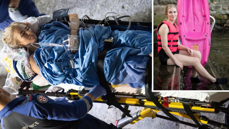 Hospital probes leaked photo of shark attack survivor’s leg