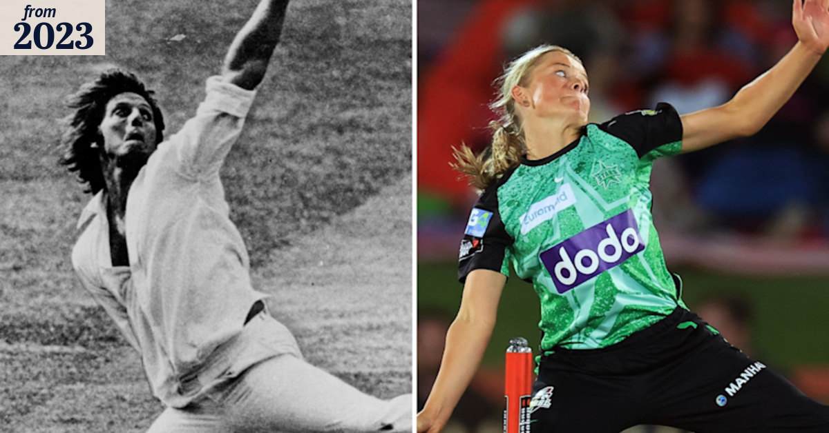 Milly grew up copying Jeff Thomson. Now she’s terrorising the WBBL with ...