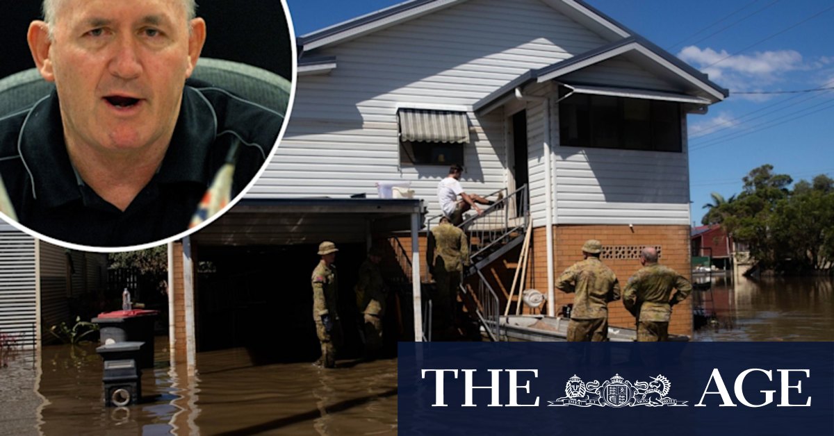 Floods: Army Reserve-style emergency force needed for disaster response, says Peter Cosgrove - Vimarsana News