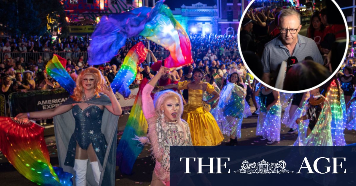 Prime Minister Anthony Albanese makes history at Mardi Gras