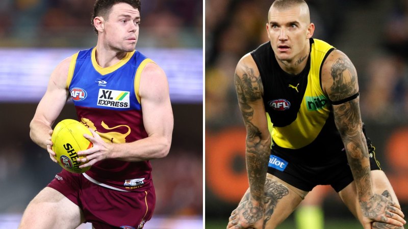 AFL 2022 finals LIVE updates: Tigers lose Prestia, Lions lose McInerney after rollercoaster first half