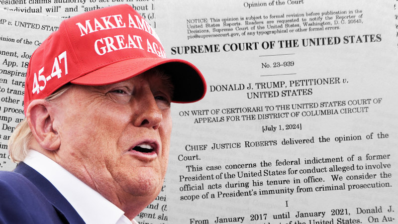 US Supreme Court grants Trump substantial immunity from prosecution