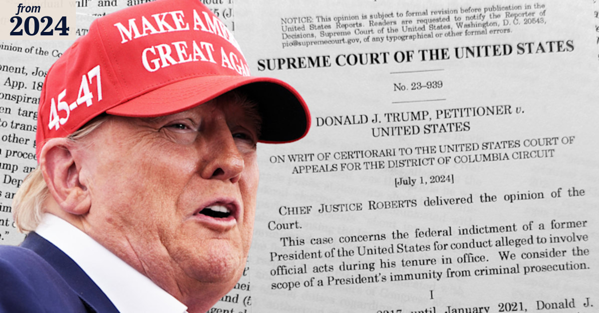 Donald Trump immunity granted in US Supreme Court ruling
