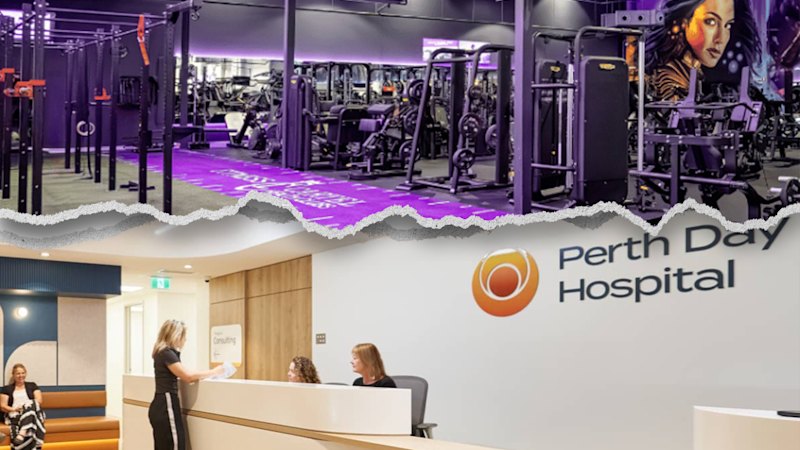 The $16m Osborne Park hospital, the gym upstairs, 