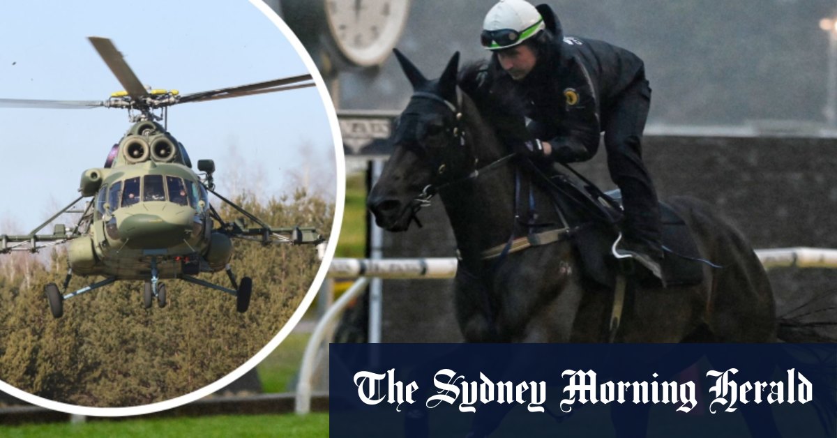 Racing bosses consider using helicopters to dry Randwick track
