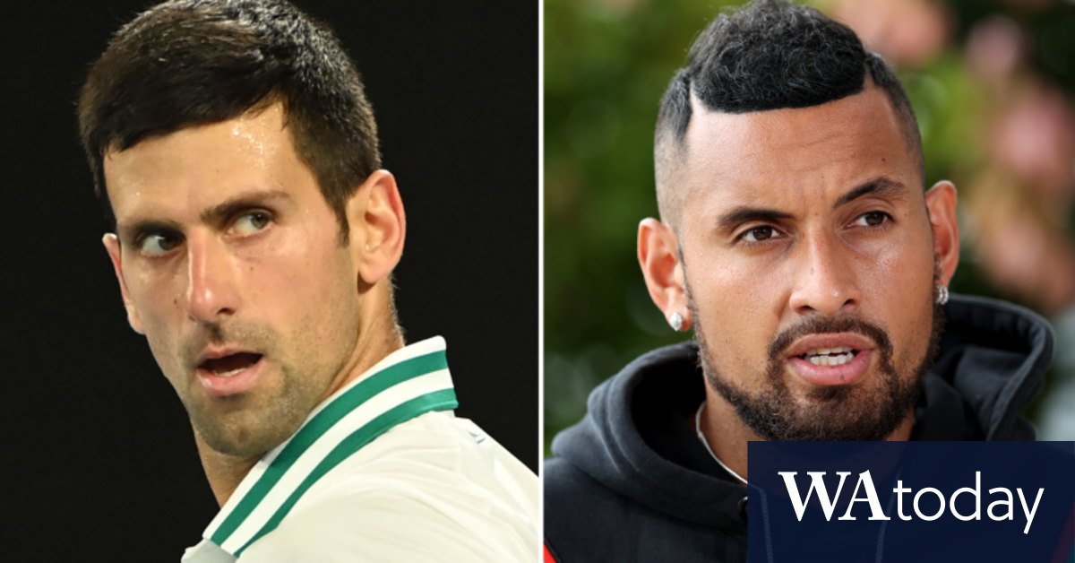 Peringatan Nick Kyrgios Australia Terbuka Novak Djokovic