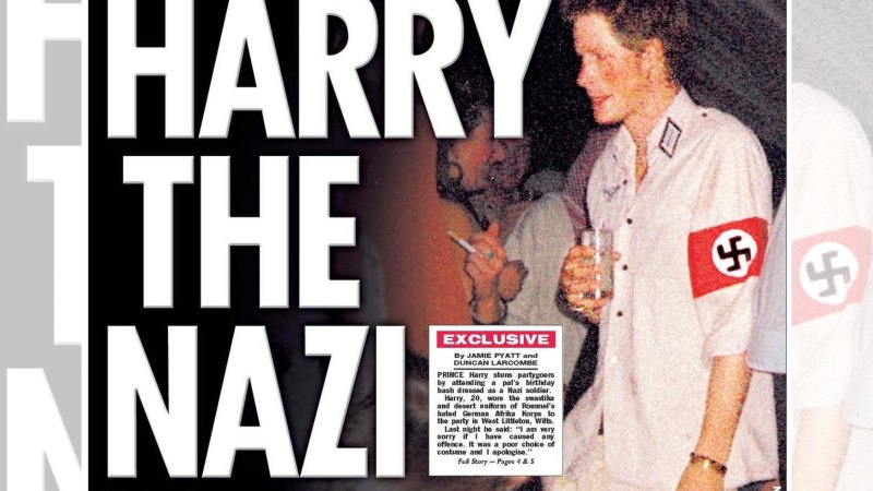 Dominic Perrottet costume NSW Premier joins Prince Harry in Nazi shame
