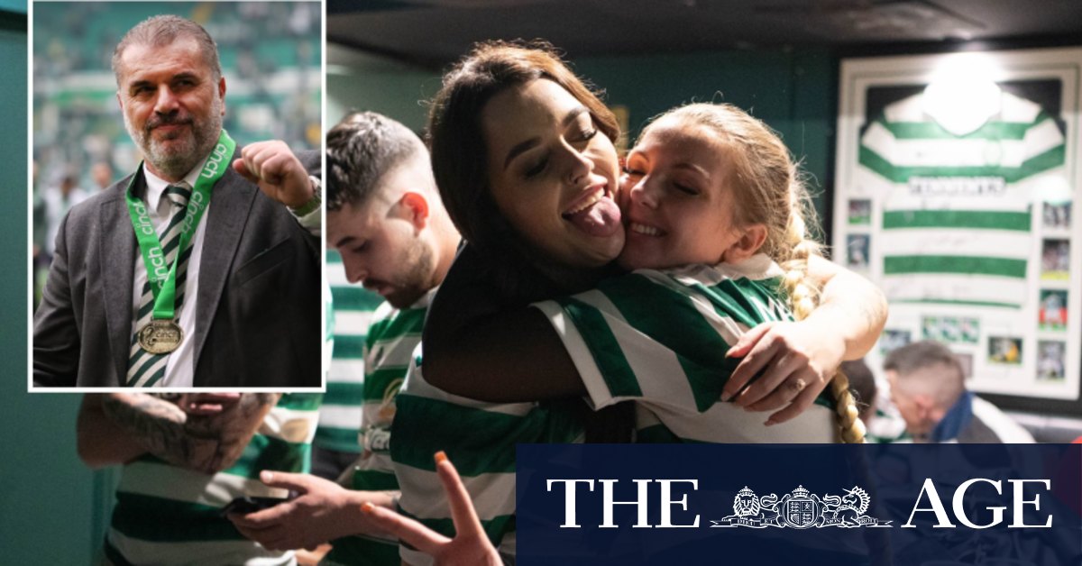 As Ange’s Celtic celebrate historic treble, fans in Sydney brace for heartbreak