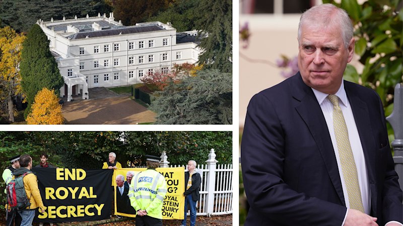Prince Andrew in advanced talks to leave the Royal Lodge