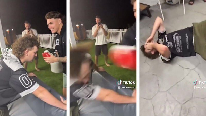Furious Broncos poised to fine Reece Walsh over ‘joke’ punch video