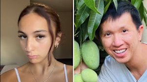 British backpacker Alicia Kemp, left, has been jailed after crashing into Thanh Phan, right, while riding an e-scooter drunk through Perth’s CBD.