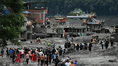 Five Australians caught in Nepal flash floods after breakfast at riverside hotel