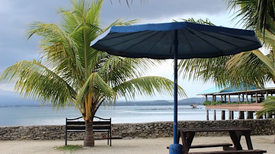 The Seagull White Sand Beach Resort on the outskirts of Davao City. 