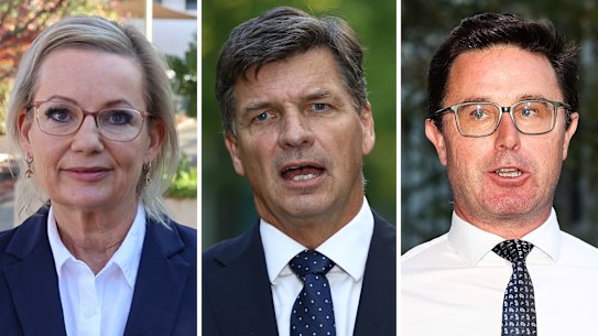 Sussan Ley and Angus Taylor will tussle for the Liberal leadership on Tuesday after David Littleproud retained the leadership of the Nationals on Monday.