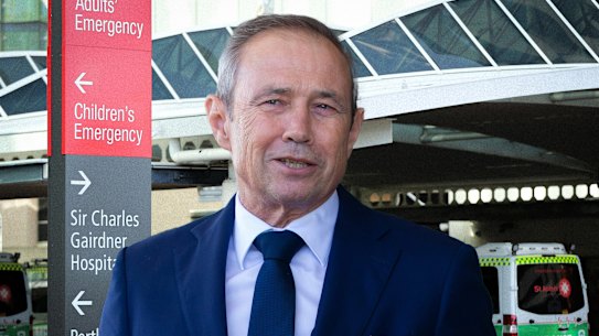 WA Premier Roger Cook, hospitals, ramping, WA hospitals, Perth. Picture: WAtoday