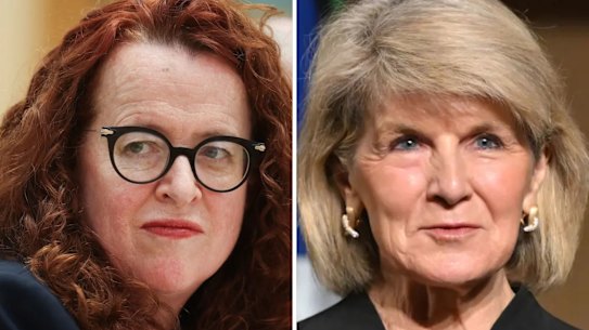 Genevieve Bell and Julie Bishop.