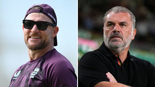 Brendon McCullum and Ange Postecoglou. Cut from the same cloth?