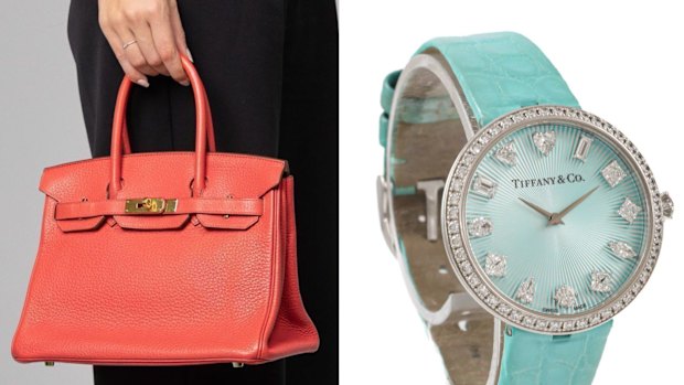 A large haul of luxury bling is being sold by First State Auctions.