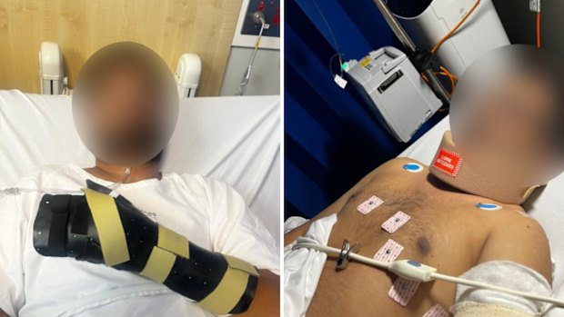 Saurabh Anand spoke about his ordeal from his hospital bed this week.