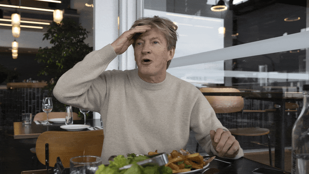 David Wenham mever expected to be leading man material.
