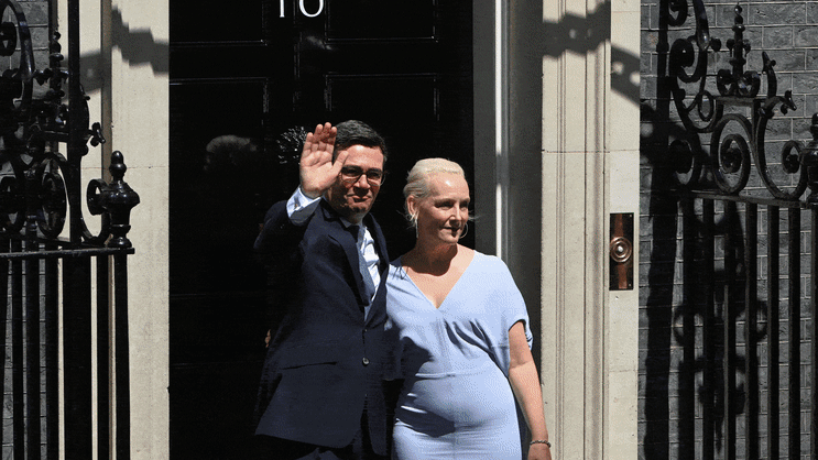 Andy Burnham meeting King Charles