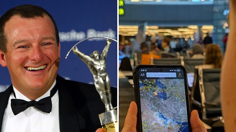 Family of champion Australian athlete stranded in Middle East amid war chaos