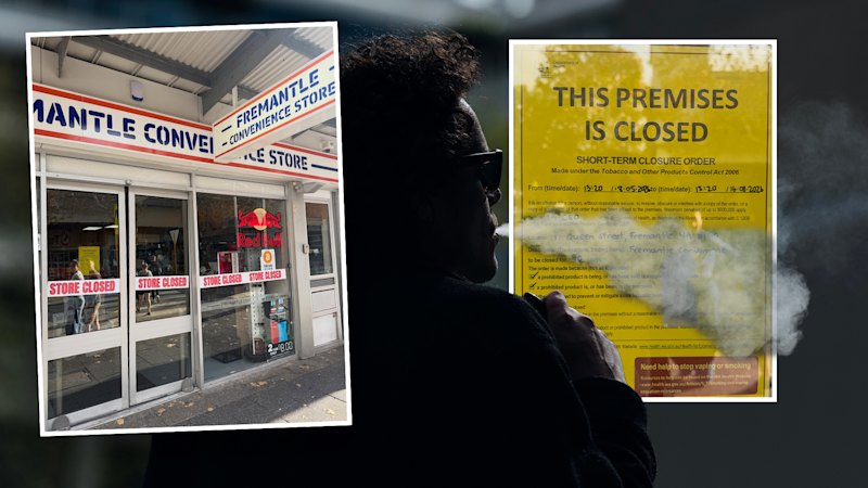 ‘Dodgy operators’ forced to close as WA ramps up war on black market tobacco