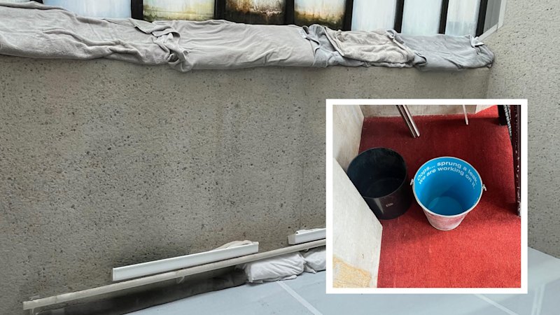 National Gallery of Australia awaits a permanent fix for leaky roof