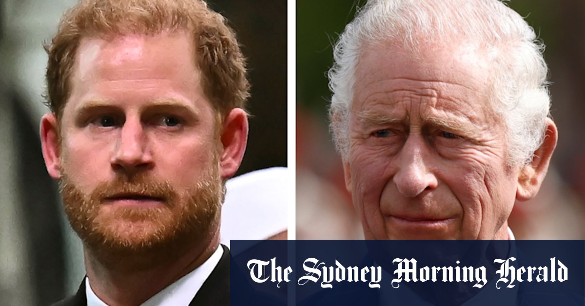 King and Prince Harry’s aides hold ‘secret peace summit’